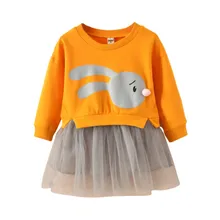 Kids Baby Long Sleeve Dress Baby Girl Clothing Cartoon Infant Girl Dresses Princess Dresses цена Kids Baby Long Sleeve Dress Baby Girl Clothing Cartoon Infant Girl Dresses Princess Dresses цены онлайн