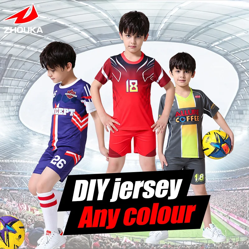 High Quality Wholesale Custom Baby Football Jerseys Personalizedin