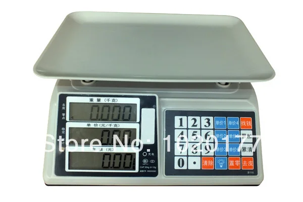 

BPS 116 price computing weighing scale 60kg
