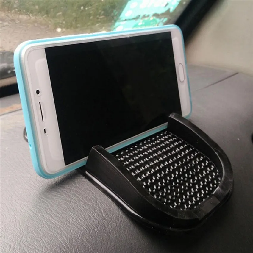 

Car Dashboard Sticky Pad Auto Cell Phone Holder Anti Skid Adhesive Sticky Mat Suitable for Mobile Phone MP3 MP4 GPS etc.