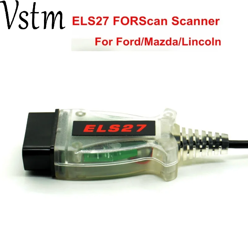 Сканер ELS27 FORScan для автомобилей Ford/Mazda/Lincoln и Mercury профессиональный считыватель