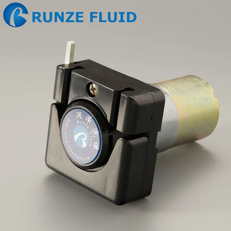 

Easy Loading Miniature 12v dc Perestaltic Pump 120ml/min for Liquid Chemicals Dosing
