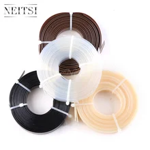 Neitsi 1Roll 50g Italian Glue Keratin Bonding Glue Fusion Flat Tip For Fusion Human Hair Extensions 4 Colors Fast Shipping