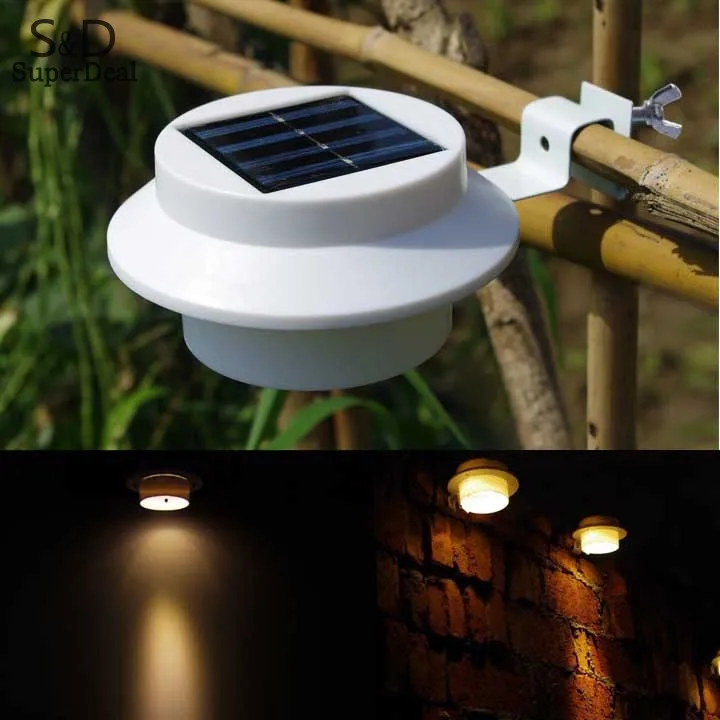 Super Bright Yard Lamp Solar Panel Garden Light 3 Led Lights Super Bright Yard Lamp Solar Panel Garden Light 3 Led Lights Outdoor Home Decor Deft Design K In Lamps From Lighting On