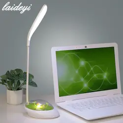 LAIDEYI Touch Control LED Desk Lamp Landscape Night Light Eye Protection Reading LED Lamp Students Learn Book Light Office Lamp