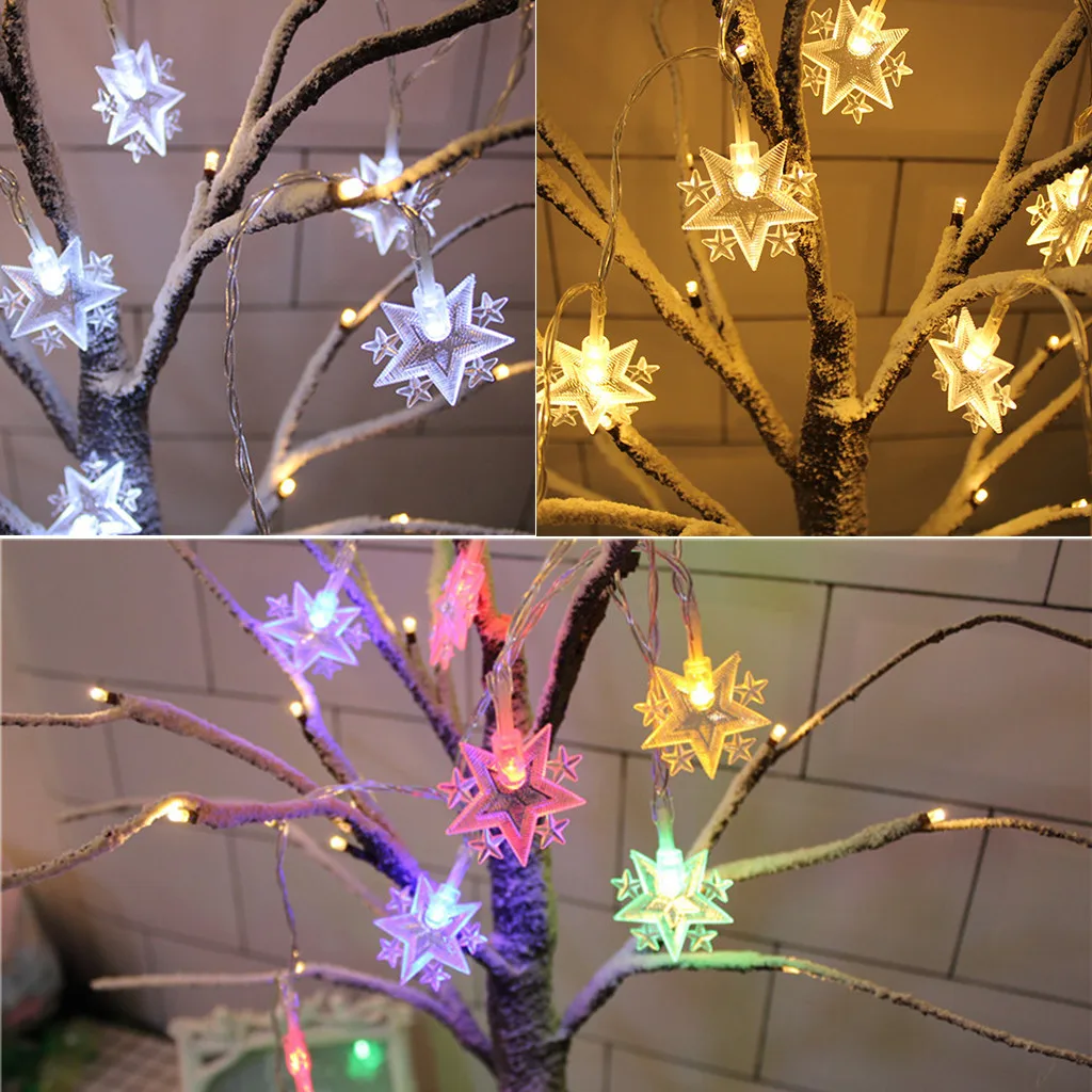 

Christmas Colorful Led Lights Ramadan Decoration Eid Star Moon String Light Ramadan And Eid Decorations Islam Party Supplies#15