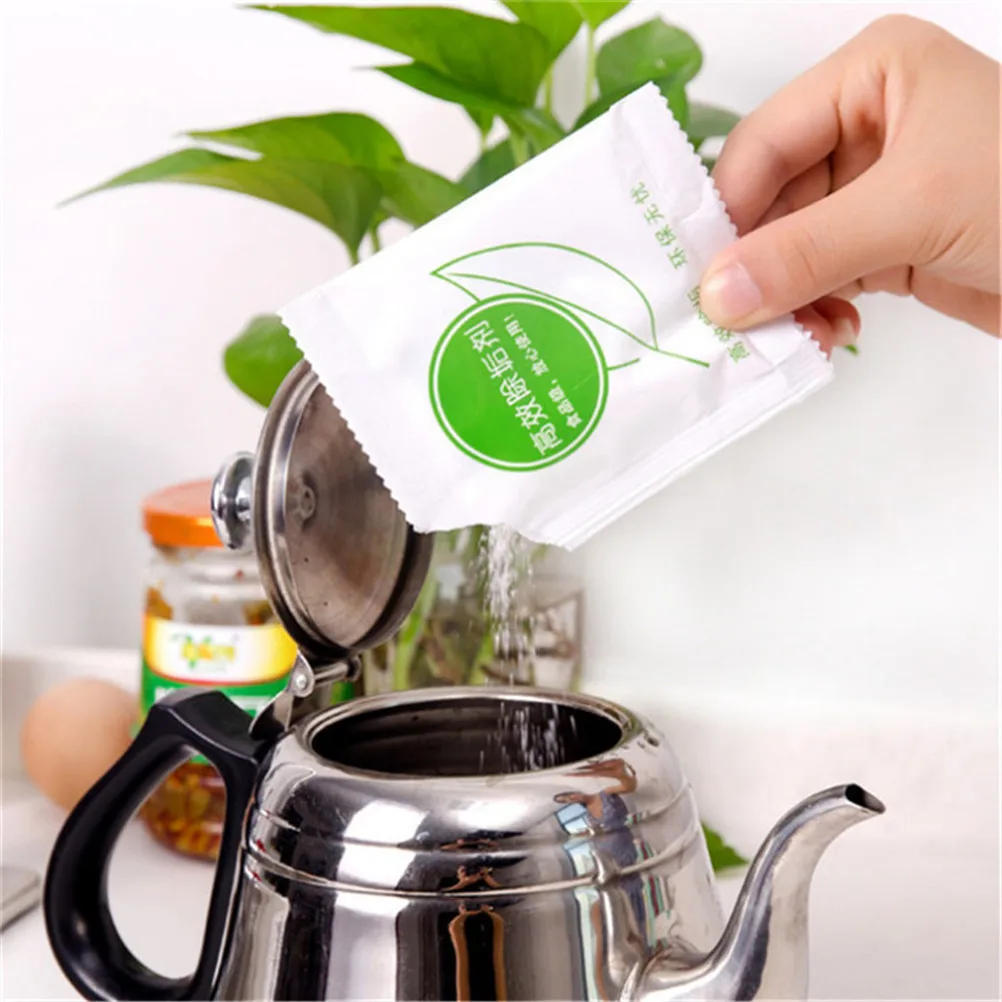 Scale Citric Acid Cleaner Food Pot Cleaner Kitchen Cleaner Decontamination Detergent For Drinking Machine Bowl Plate 4bags/set