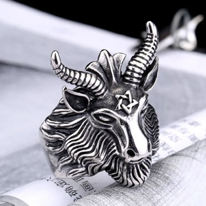 KUNIU-New-Style-Stainless-Steel-Satan-Worship-Baphomet-Ram-Aries-Zodiac-Sheep-Goat-Head-Horn-Biker.jpg_640x640