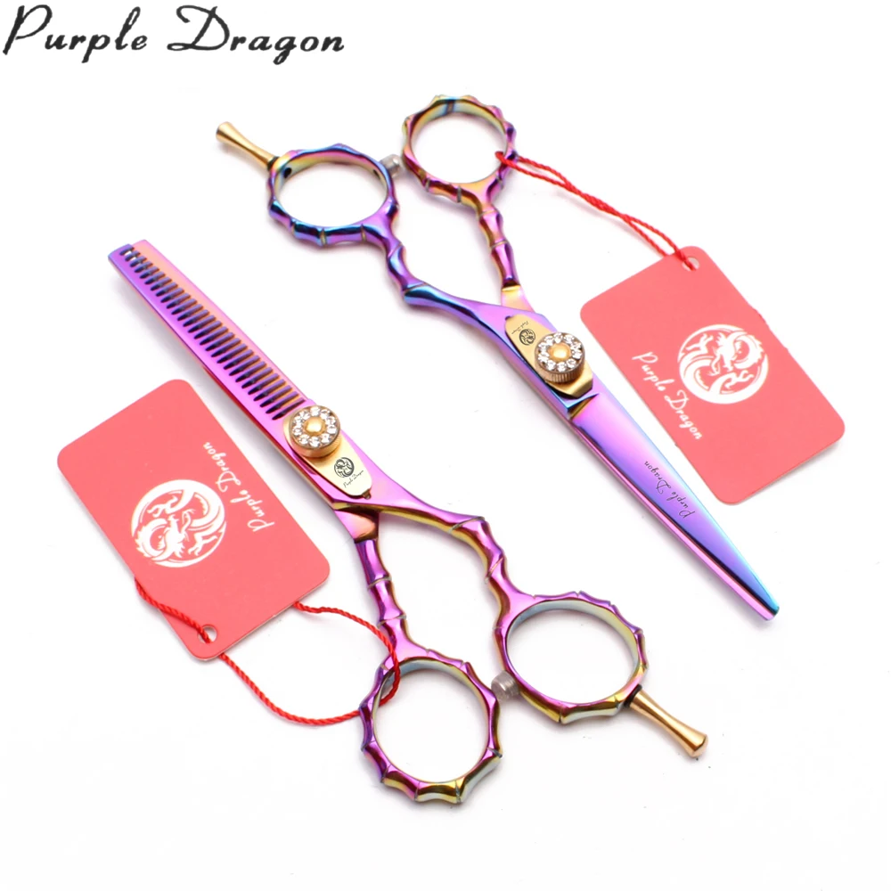 

5.5'' 16cm 440C JP Colorful Scissors Professional Human Hair Hairdressing Scissors Cutting and Thinning Salon Style Tools Z9010
