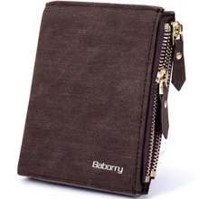 Wallet RFID Theft Protect font b Coin b font Bag Zipper font b Purse b font