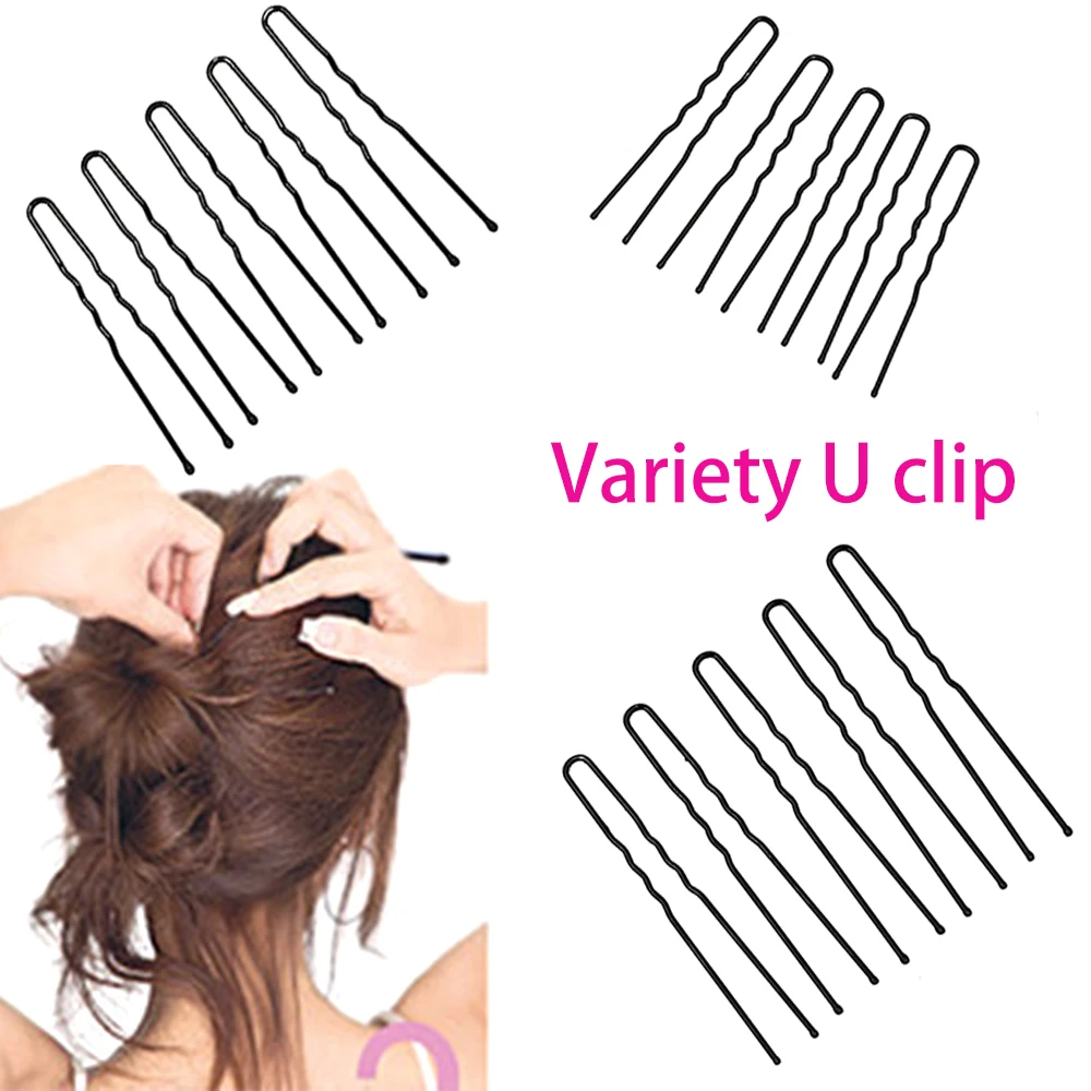 180 шт./лот U форма заколка для волос для укладки волос для женщин Up-do шпильки для волос в прочном металле Материал основы для заколок для