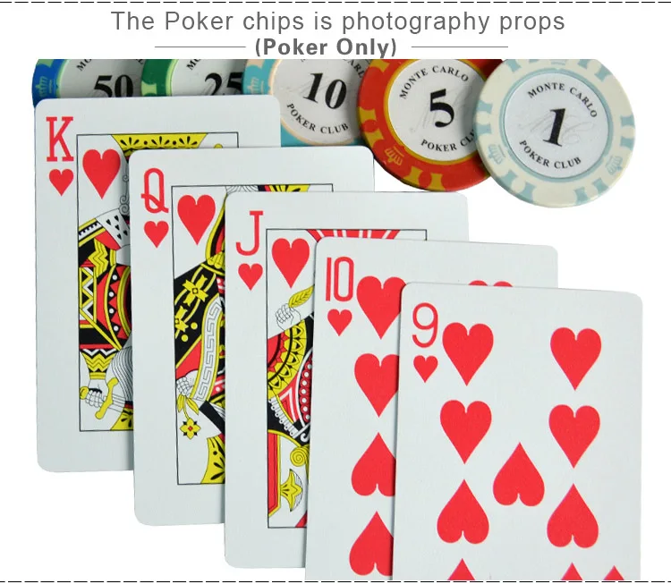 2 двухслойные карточные Игры покер техасский холдем Пластик ПВХ игральных карт покерные карты Водонепроницаемый с тусклой полировкой, ГИТ настольные игры