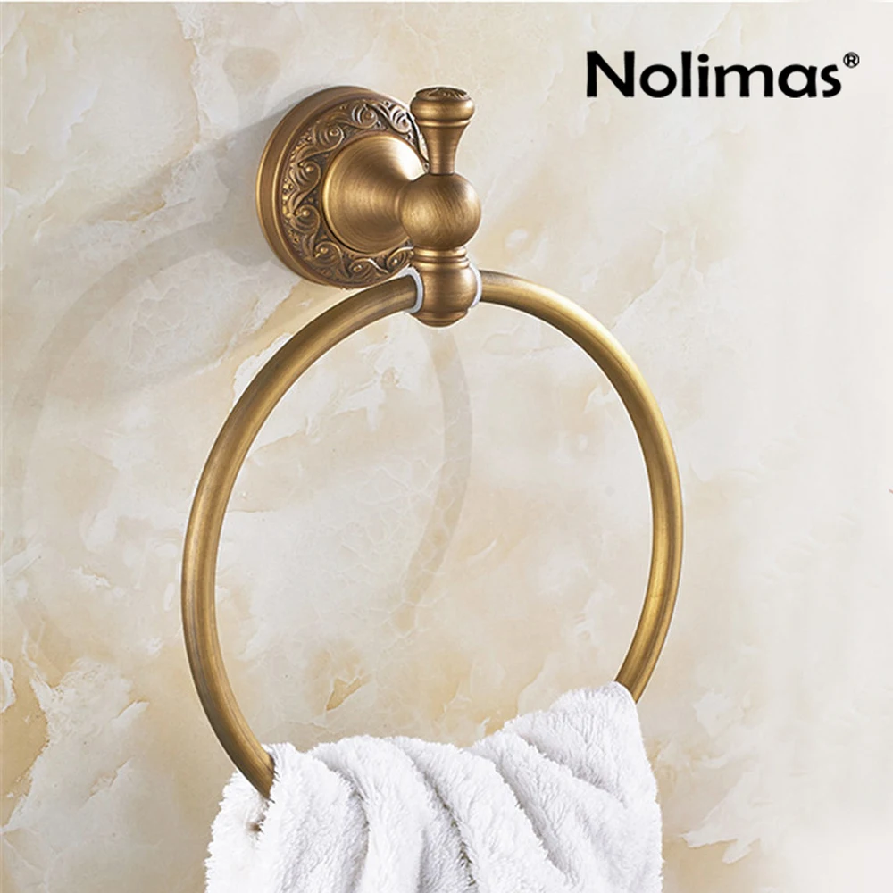 Antique Bathroom Hardware Set Toilet Paper Holder Towel Bar Toothbrush Holder Soap Dish Clothes Hook Copper Bathroom Accessories