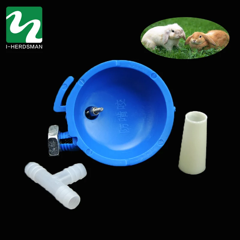 

Rabbit Hutch Drinking Bowl For Rabbits Water Trough Feeder Rabbit Nipple Drinker For Rabbit Farming Animal Equipment Tool