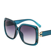 Брендовые Модные Черные Квадратные Солнцезащитные очки для женщин и мужчин, Большие зеркальные очки, солнцезащитные очки, квадратные мужские женские солнцезащитные очки UV400