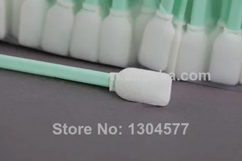 

Factory Supply - 200 pcs Swabs Large foam head bonded to sturdy handle for aggressive cleaning applications