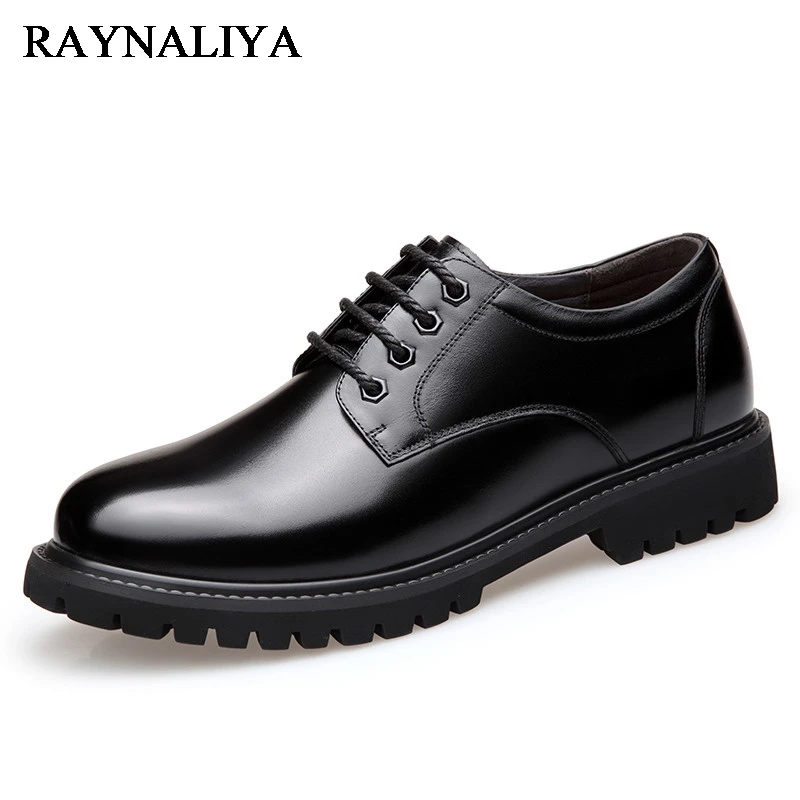 

2018 Fashion Genuine Leather Lace Up Casual Business Men Formal Shoes Brand Men Wedding Shoes Men Dress Shoes BH-A0026