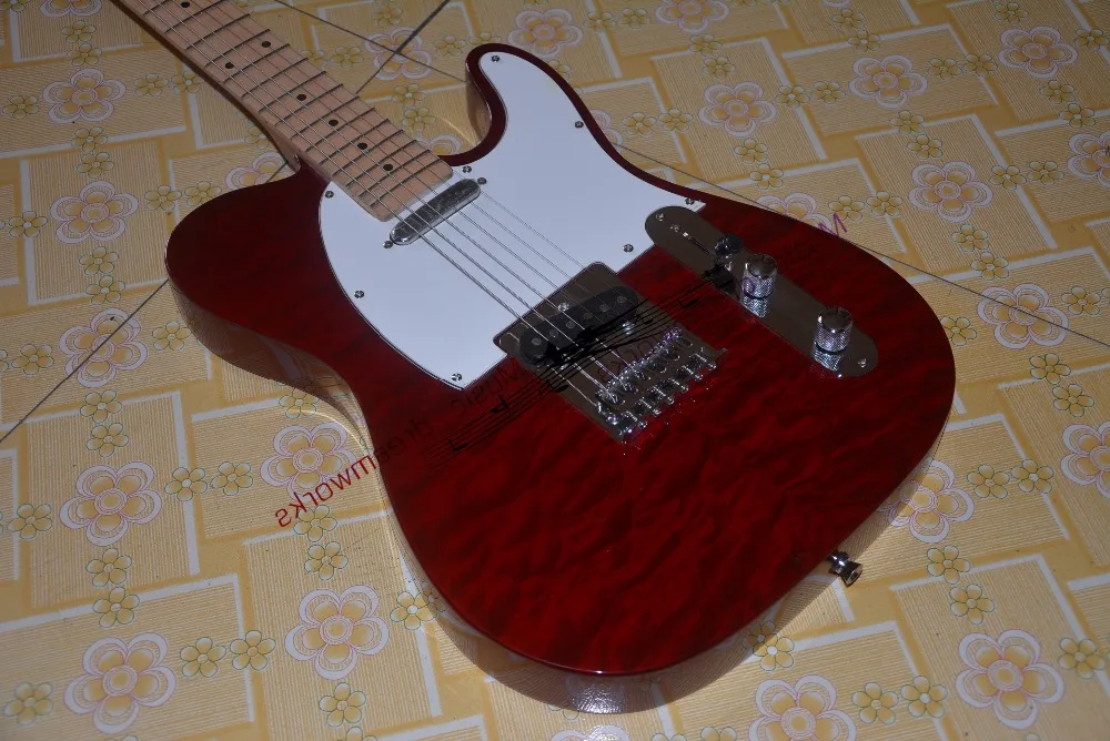 

China OEM firehawk Custom Shop TL Electric Guitar custom guitar The left hand guitar Also can produce the right hand guitar