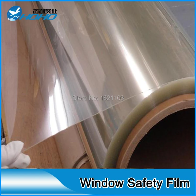 4 mil thickness safety film microns Auto window safety glass Vinyl Foil