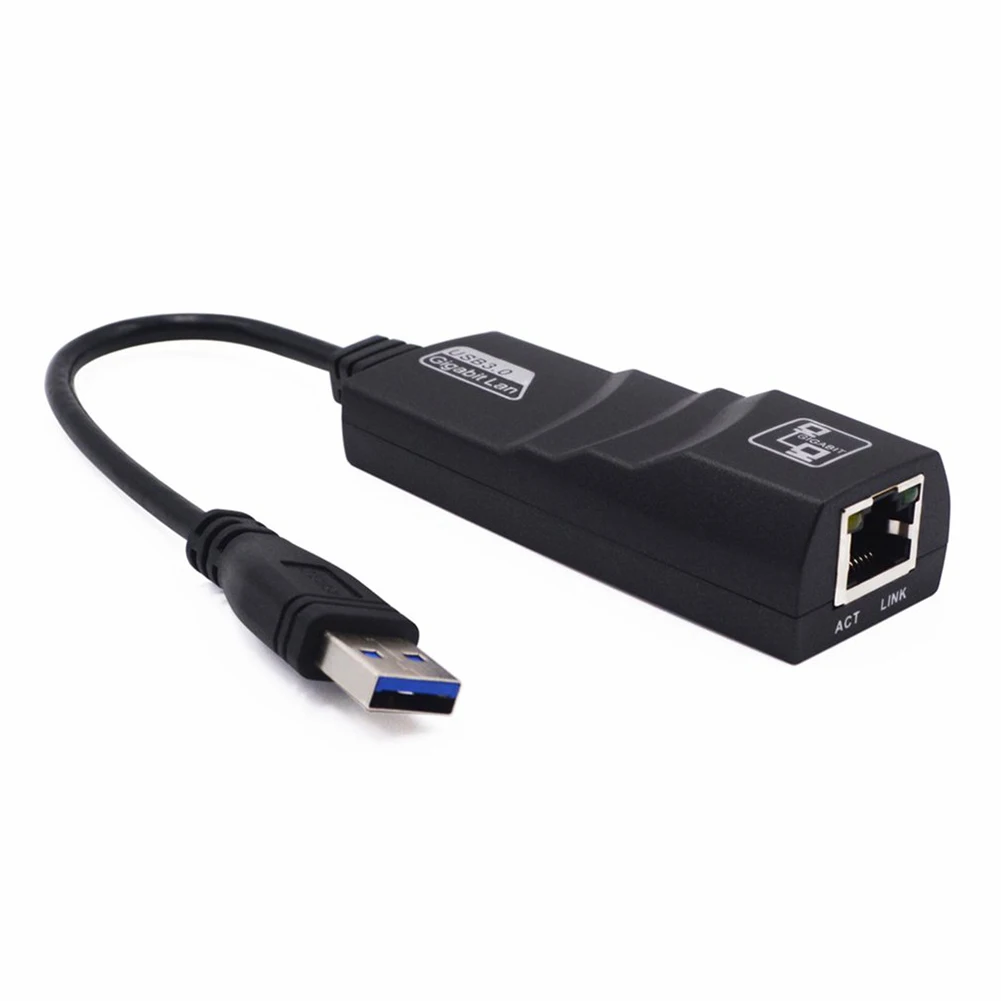 USB 3.0 to RJ45 Gigabit Ethernet LAN Network Adapter 10/100/1000Mbps .
