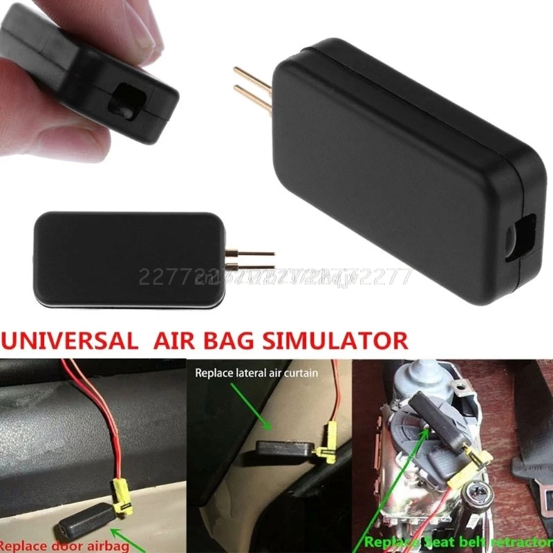 2Pcs Car Auto Universal Airbag Simulator Emulator Bypass Garage Diagnostic Tool SRS Fault Finding Diagnostic repair Tool A18 19 2Pcs Car Auto Universal Airbag Simulator Emulator Bypass Garage Diagnostic Tool SRS Fault Finding Diagnostic repair Tool A18 19