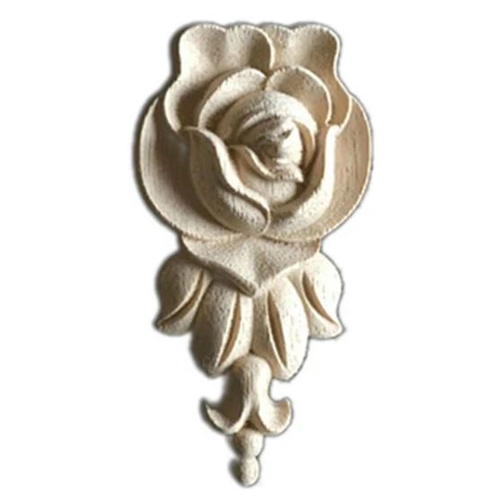 

Exquisite Classic Rubber Wood Carved Applique Vintage Furniture Craft Decor Home Decoration Accessories Miniature Figurine10*5cm