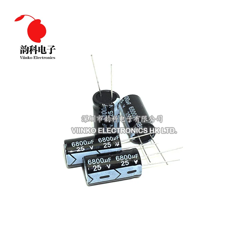

1000pcs 25V Aluminum Electrolytic Capacitor 10UF 22UF 47UF 100UF 220UF 470UF 680UF 1000UF 2200UF 3300UF 4700UF 6800UF 22000UF