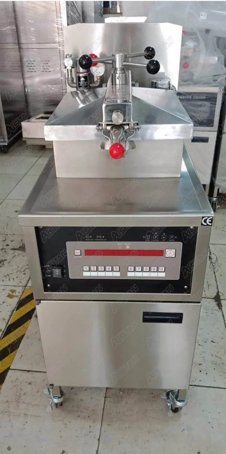 PFE800 Electric Henny Penny Style Pressure Fryer (Digital Computer control panel and With Oil Pump)