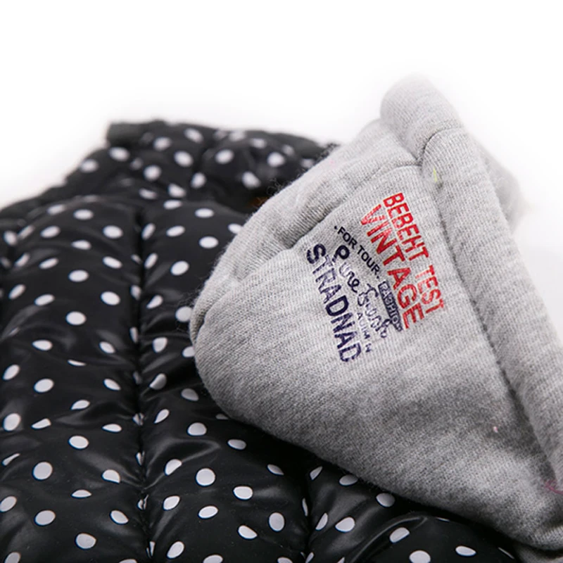 New Winter Pet Dog Clothes For Small Dogs Warm Down Jacket Waterproof Spots Dog Coat Thicker Cotton Clothing For Chihuahua S/XXL