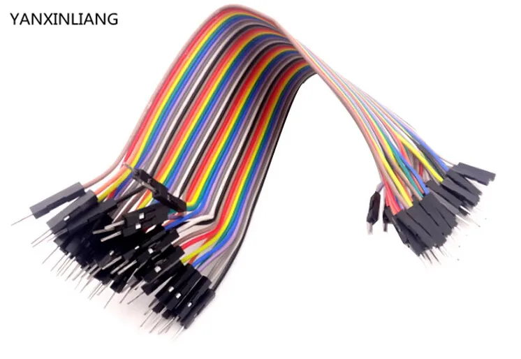 40Pcs Dupont Cable Jumper Wire Line Male To 20Cm 1P 40P huismerk kopen in de aanbieding