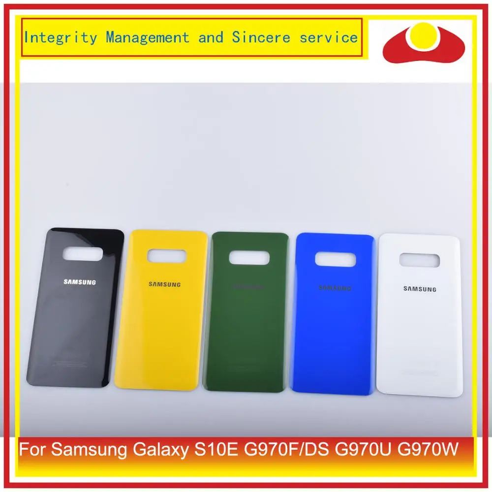 Оригинальный чехол для Samsung Galaxy S10E G970F/DS G970U G970W корпус батарейного отсека задняя