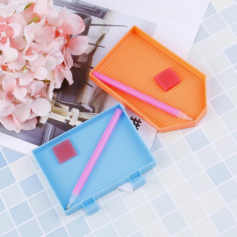 Tray Diamond Painting Tool Tray Embroidery Pen,clay glue ,Plastic Tray