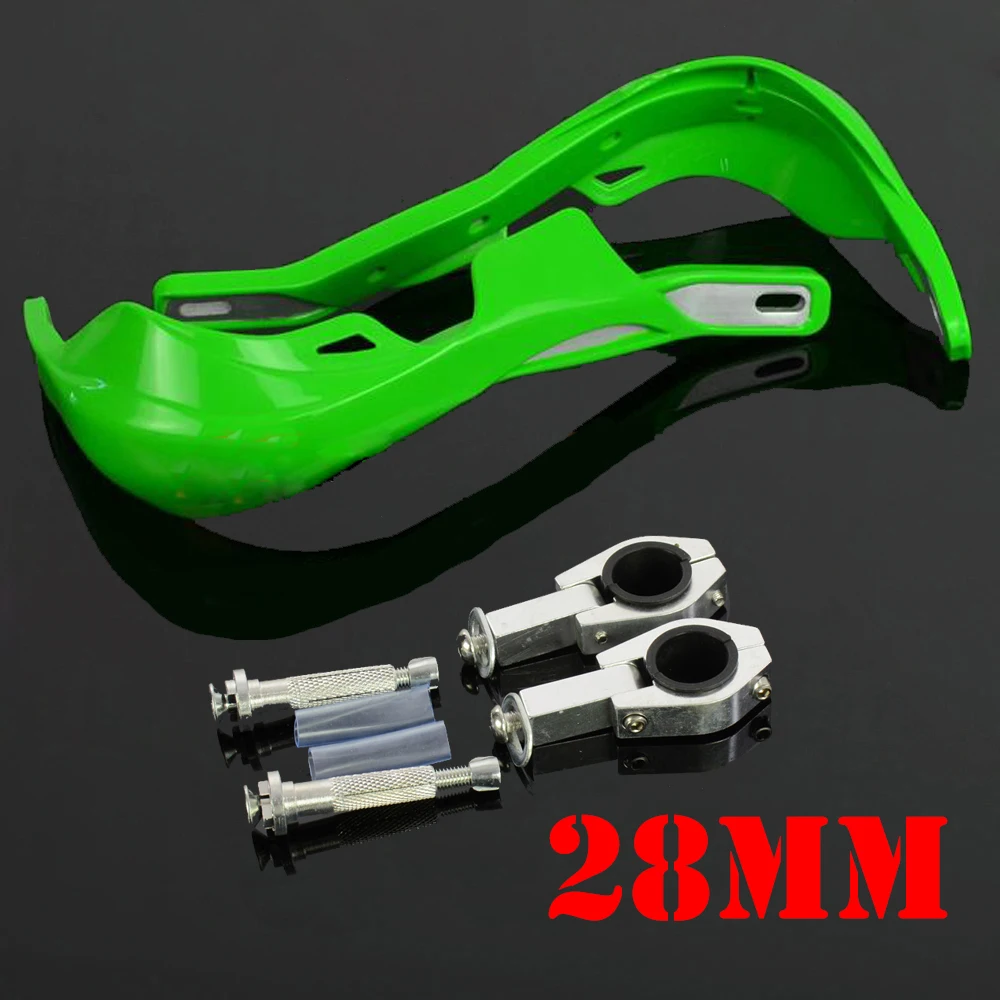Ручка рука гвардии ручка накладки на руль для Yamaha YZ80 85 125 250 YZF YZ250F YZ450F WR 250 450 WRF для мотогонок - Цвет: green1