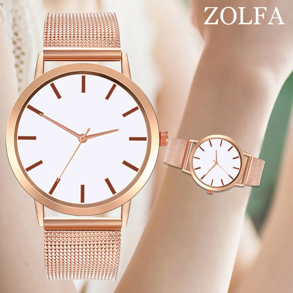 

Business Watches Women Thin Disc Scale Ladies Clock Alloy Strap Quartz Wristwatch Simple Casual Dress Gift Watch Reloj Mujer@50