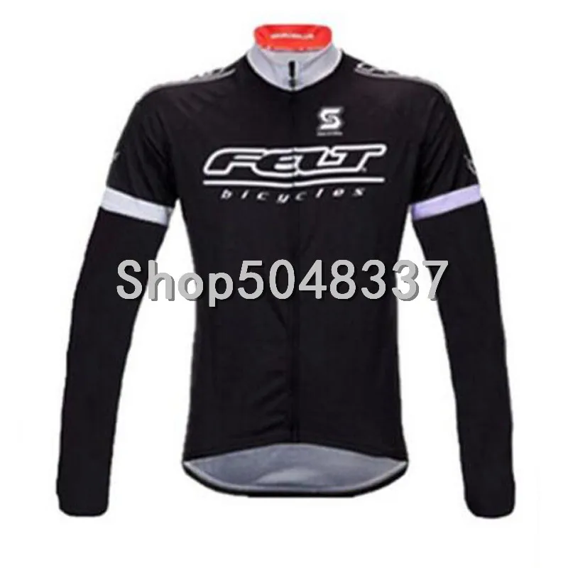 4 felt New Spring/Autumn Jersey Clothing Men's Long Sleeve Cycling Jersey Shirts Maillots Ciclismo MTB Mountain Bike Tops - Цвет: 4