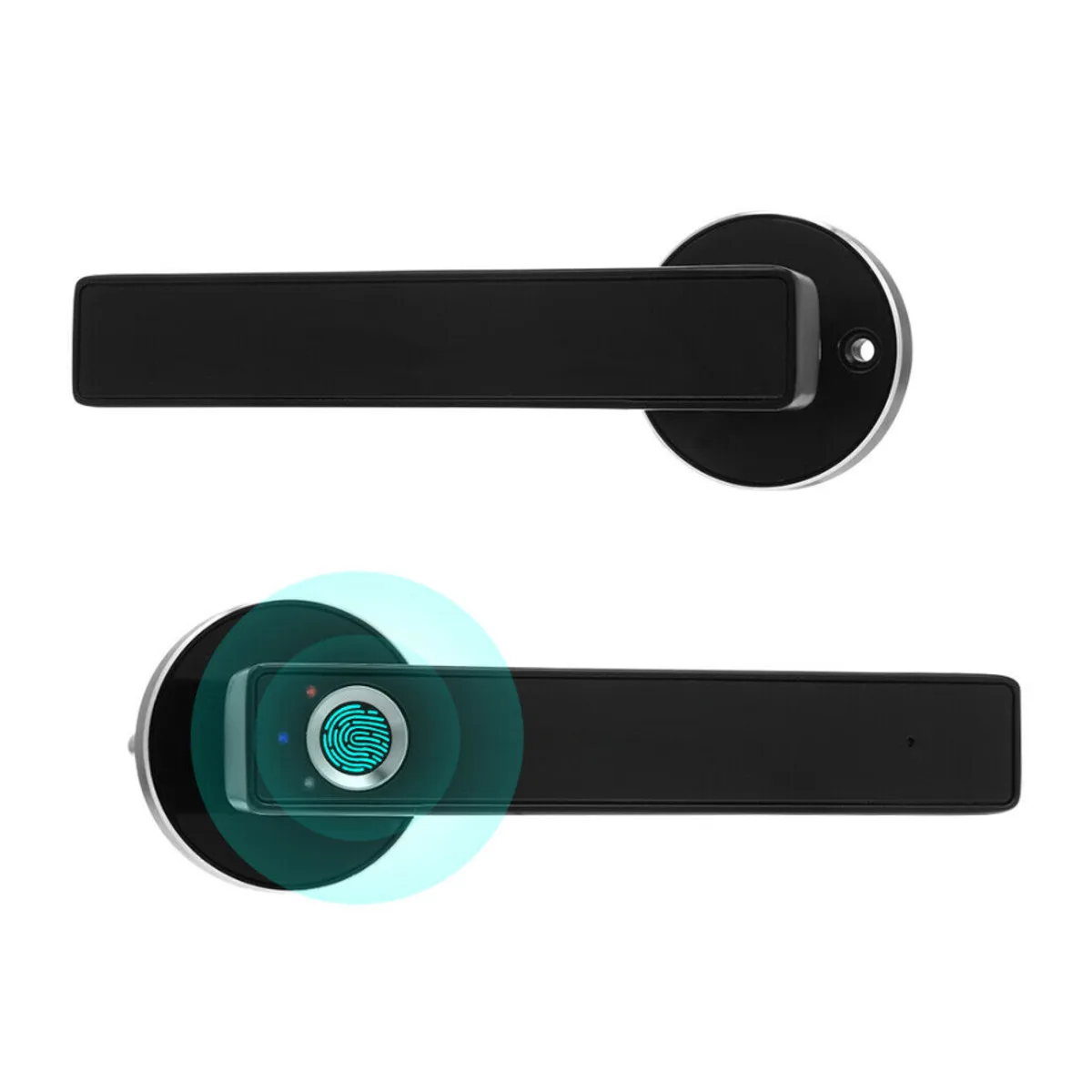 

Biometric Lock Semiconductor Fingerprint Lock Smart Door Lock Stainless Steel Automatic Security Door Electronic Lock