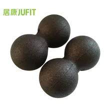 JUFIT Myofascial релиз фитнес арахисовый Массажный мяч, фитнес Йога упражнения фасции массажер роликовый Пилатес для личного здоровья