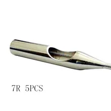 5 шт. 304 Нержавеющая сталь советы serilized Советы татуировки сопла 7R, 8R, 9R советы для машина для Вышивка Крестом Иглы для Ручки рулевые для мотоциклов
