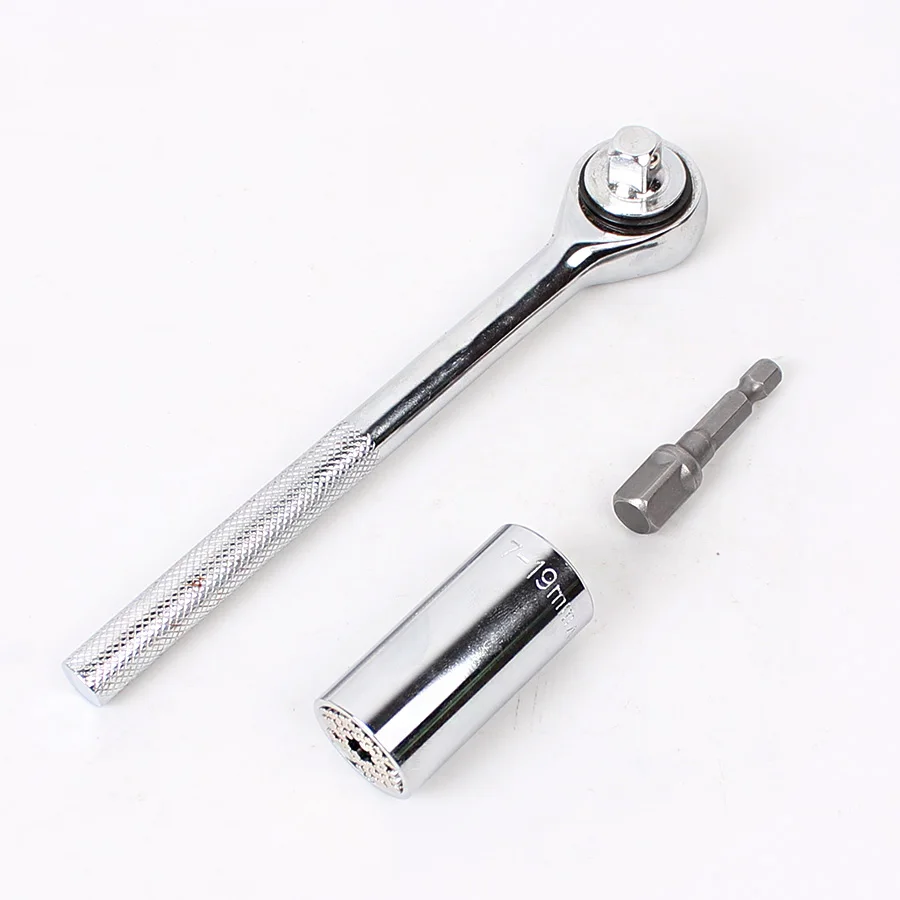 Gator 7-19mm Multi function Hand Scocket Spanner Tools Universal Repair Tools