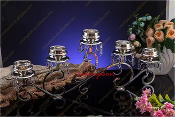 

10pcs gold wedding candelabra Hotel Decoration Supplies Wedding decorations party decorations event decor