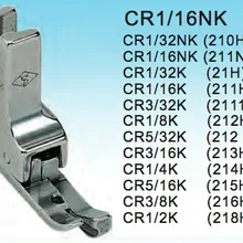 CR5/16 К(215 в) компенсирующие футов для вязать для JUKI Brother типичные Jack siruba Pfaff Mitsubish toyata