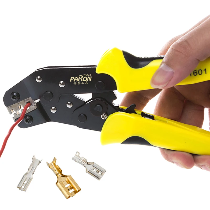 

New Professional multitool Wire Crimper Engineering Ratchet Terminal Crimping Pliers JX-02C 0.25-2.5mm2 Insulated Terminals