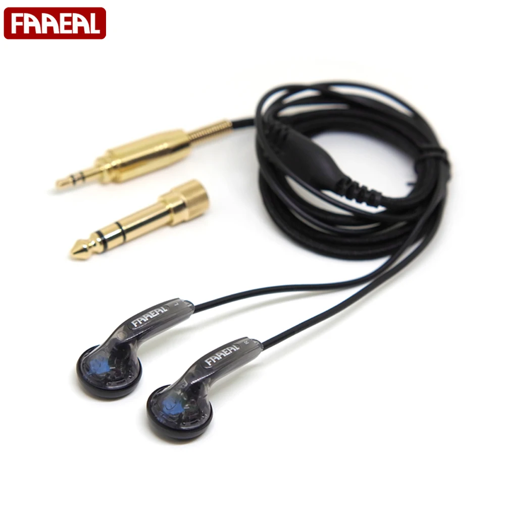 Наушники вкладыши FAAEAL Narcissus 2 0 3 5 Ом Hi Fi с аудиоразъемом 6 MX500|earphone earbuds|hifi earphonesmusic