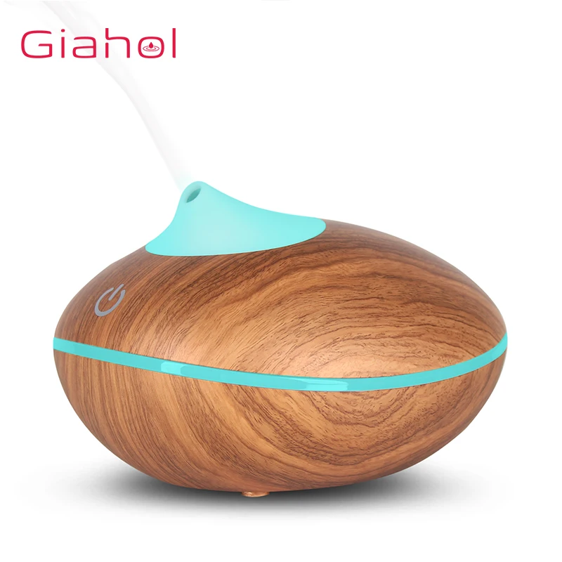 

Aromatherapy Essential Oil Aroma Diffuser With Wood Grain Aromatherapy Diffuser 7 Color LED Light For Home Air Humidifier