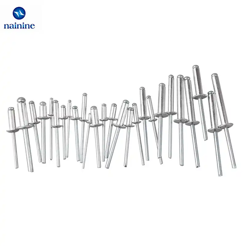 Xinger M2.4 M3.2 M4 M5 Remaches Ciegos de Aluminio Negro Decoraci/ón de u/ñas Remaches Pop para Muebles M2.4 50 Piezas/ / / 5 mm