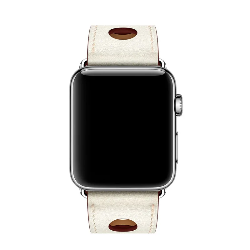              apple series 1 2 3 Leather Strap (4)