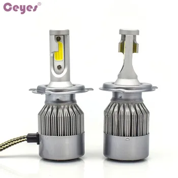 

Ceyes Car Styling 2pcs Headlight Bulbs Hi-Lo Beam Auto Headlamp H4 9003 HB2 Fog Light LED 360 Degree Heat Radiating Car-Styling