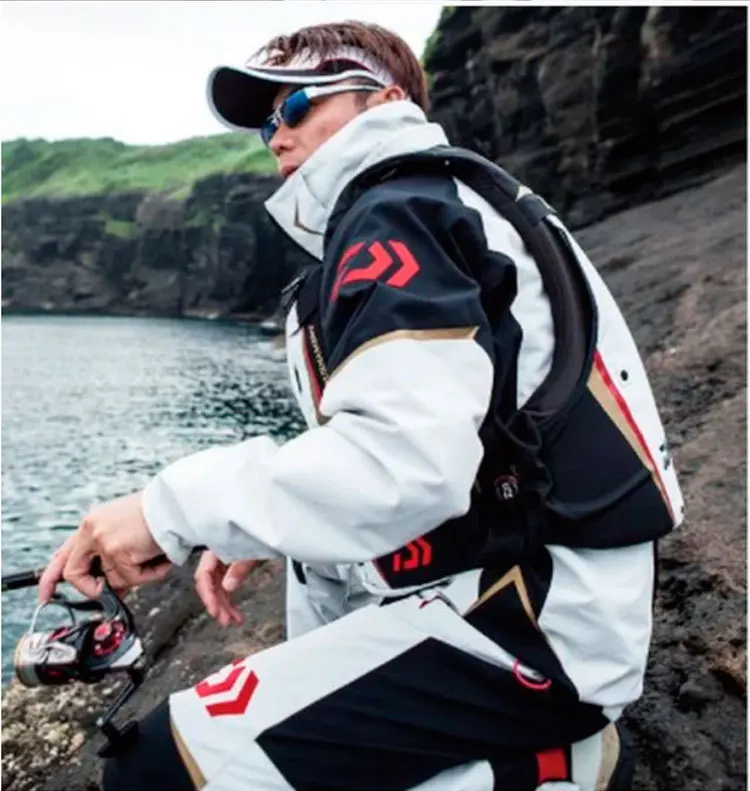 Дропшиппинг новое поступление высокая плотность полиэстер оболочка ткань спасательный жилет для рыбалки куртки Съемная рыболовная одежда DF-3206