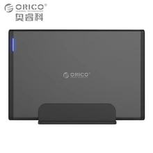 ORICO Aluminum Hard Drive HDD Enclosure USB3.0 to SATA3.0 3.5 inch HDD Case Docking Station Support UASP 12V2A Power