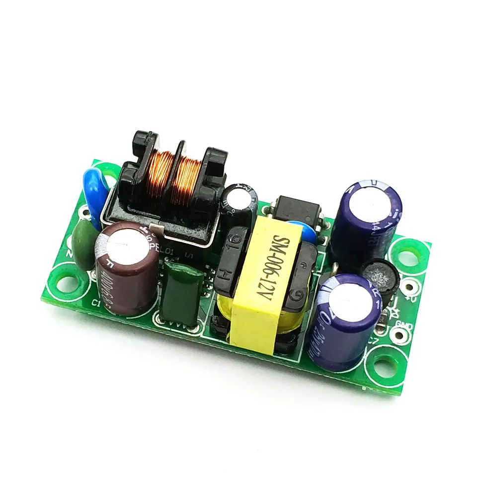 

AC-DC 12V500mA Buck Converter Isolation LED Bare Plate Power Module Supply 220V